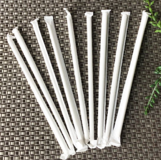 Individual Paper straw(flat end) 